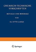 Metalle und Minerale