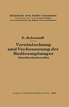 Vereinfachung und Verbesserung des Radioempfanges : Rundfunkautomatik