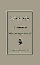 Ueber Kosmetik