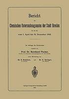 Bericht des Chemischen Untersuchungsamtes der Stadt Breslau für die Zeit vom 1. April bis 31. Dezember 1902