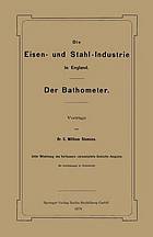 Die Eisen- und Stahl-Industrie in England : Der Bathometer