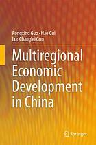 Multiregional economic development in China