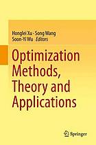 Optimization Methods, Theory and Applications