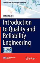 Introduction to quality and reliability engineering