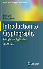 Introduction to Cryptography Principles and Applications