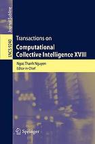 Transactions on computational collective intelligence.