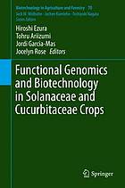 Functional genomics and biotechnology in solanaceae and cucurbitaceae crops