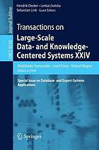 Transactions on large-scale data- and knowledge-centered systems 24