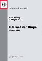 Internet der Dinge: Echtzeit 2016.