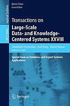 Transactions on large-scale data- and knowledge-centered systems 28