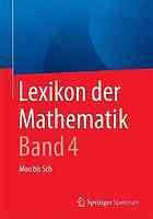 Lexikon der Mathematik Bd.4 Moo bis Sch