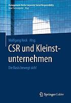 CSR und Kleinstunternehmen : das Basis bewegt sich!