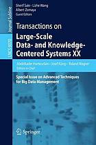 Transactions on large-scale data- and knowledge-centered systems 20