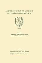 Der geschichtliche Weg des wirtschaftenden Menschen in die soziale Freiheit und politische Verantwortung