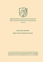 Hegel und die französische Revolution