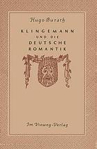 August Klingemann und die deutsche Romantik