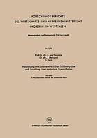 Herstellung von Solen einheitlicher Teilchengröße und Ermittlung ihrer optischen Eigenschaften : aus dem II. Physikalischen Institut der Universität Köln