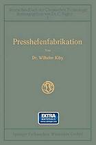 Handbuch der Presshefenfabrikation