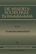 Finanzwissenschaft