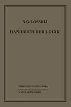 Handbuch der Logik