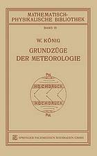 Grundzüge der Meteorologie