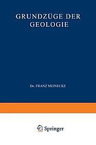 Grundzüge der Geologie