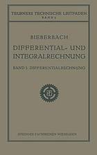 Differential- und Integralrechnung : Differentialrechnung