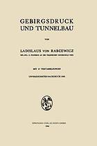 Gebirgsdruck und tunnelbau