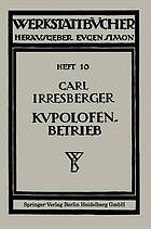 Kupolofenbetrieb