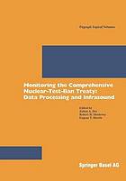 Monitoring the comprehensive Nuclear-Test-Ban Treaty : data processing and infrasound