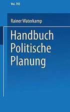 Handbuch politische Planung