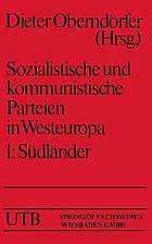 Sozialistische und kommunistische Parteien in Westeuropa Bd. 2. Nordländer