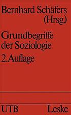 Grundbegriffe der Soziologie