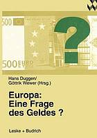 Europa: Eine Frage des Geldes?