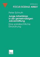 Junge Arbeitslose in der gemeinnützigen Jobvermittlung eine sozialrechtliche Einordnung