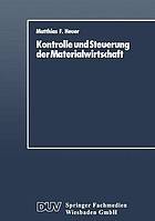 Kontrolle und Steuerung der Materialwirtschaft