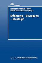 Erfahrung - Bewegung - Strategie