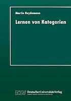 Lernen von Kategorien