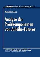 Analyse der Preiskomponenten von Anleihe-Futures