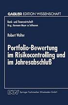 Portfolio-Bewertung im Risikocontrolling und im Jahresabschluss die Abbildung derivativer Zinsinstrumente des Handelsbestandes