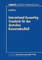 International Accounting Standards für den deutschen Konzernabschluß