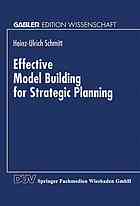 Effective model building for strategic planning a knowledge based system for enhanced model and knowledge management