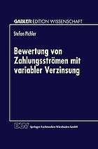 Bewertung von Zahlungsströmen mit variabler Verzinsung