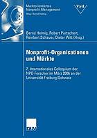 Nonprofit-Organisationen und Märkte