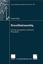 Diversifikationserfolg eine top-management-orientierte Perspektive