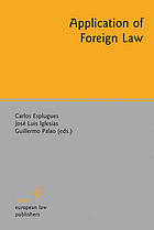 Application of Foreign Law