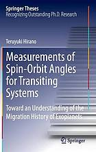 Measurements of spin-orbit angles for transiting systems : toward an understanding of the migration history of exoplanets