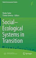 Social-ecological systems in transition
