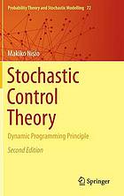 Stochastic control theory : dynamic programming principle