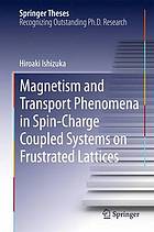 Magnetism and transport phenomena in spin-charge coupled systems on frustrated lattices